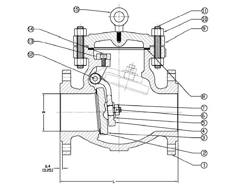 603-swing-check-valve-class-600